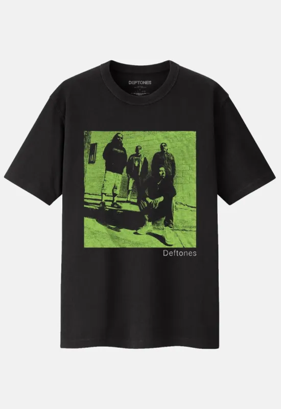 Green Photo T-Shirt made by Deftones