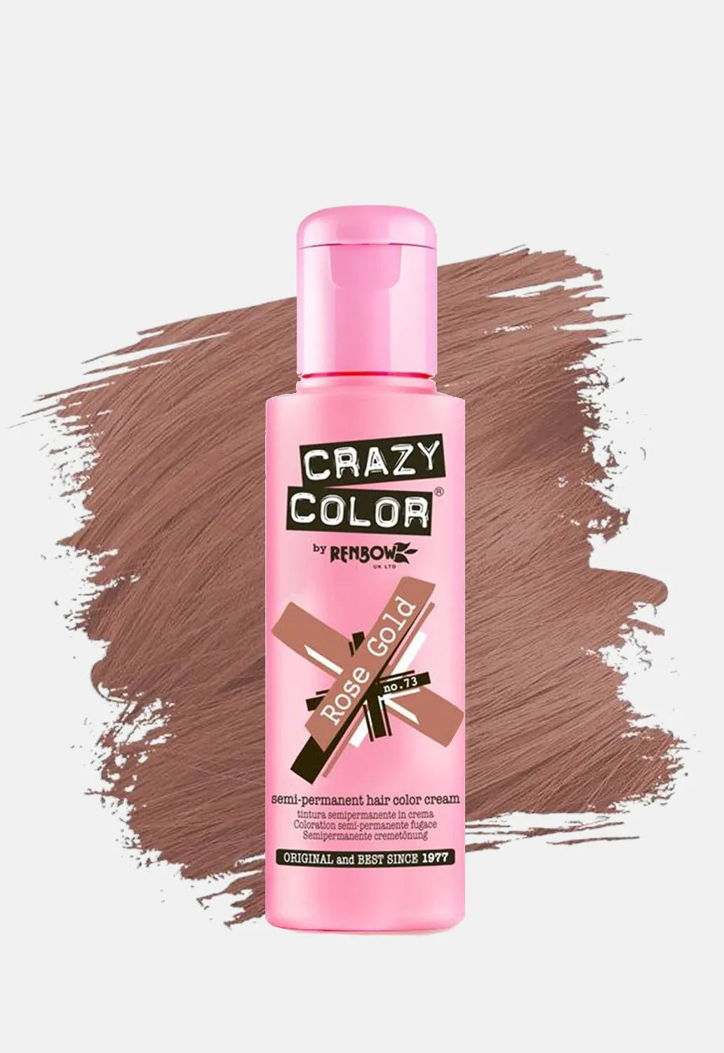Rose Gold Hair Dye sold by Damaged Society