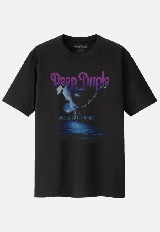 Smoke On The Water T-Shirt made by Damaged Society