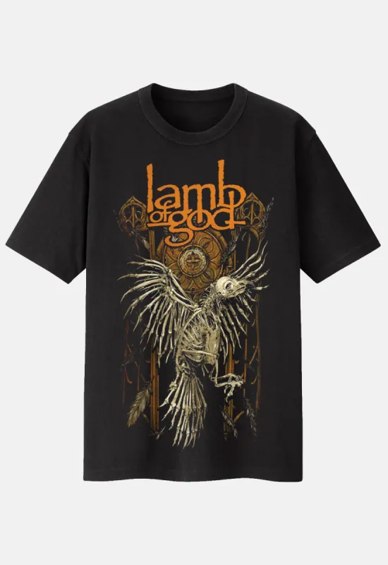 Crow T-Shirt made by Damaged Society