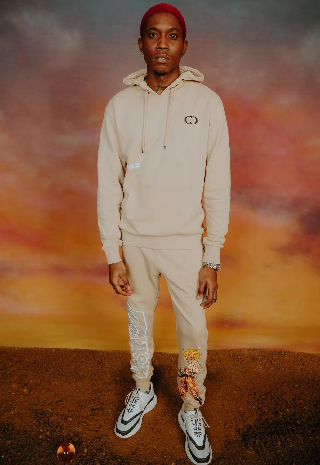Super Saiyan Hoodie sold by Damaged Society product image thumbnail 4