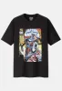 Captain America Wheel Comic Cover T-Shirt sold by Damaged Society