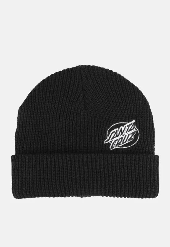Mono Lined Oval Dot Beanie sold by Damaged Society