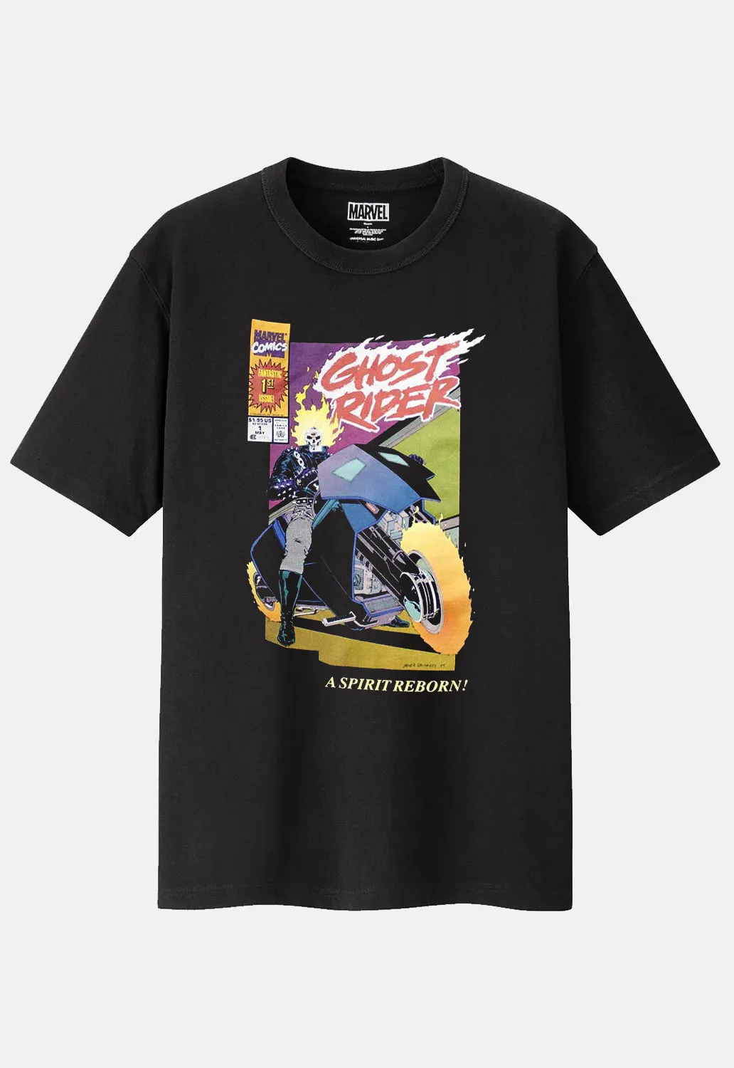 Ghost Rider Spirit Reborn Comic Cover T-Shirt sold by Damaged Society