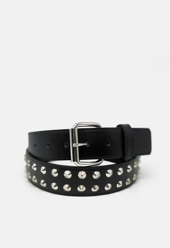 2 Row Conical Studded Belt sold by Damaged Society