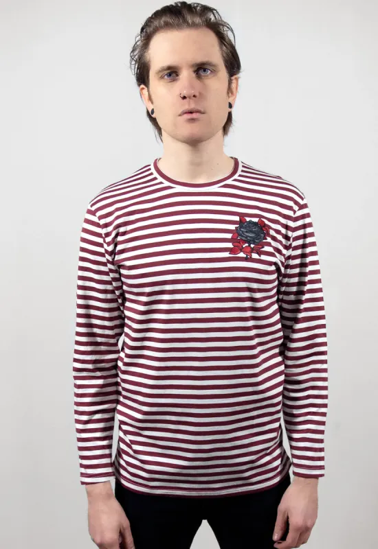Rusted Rose Long Sleeved Top sold by Damaged Society