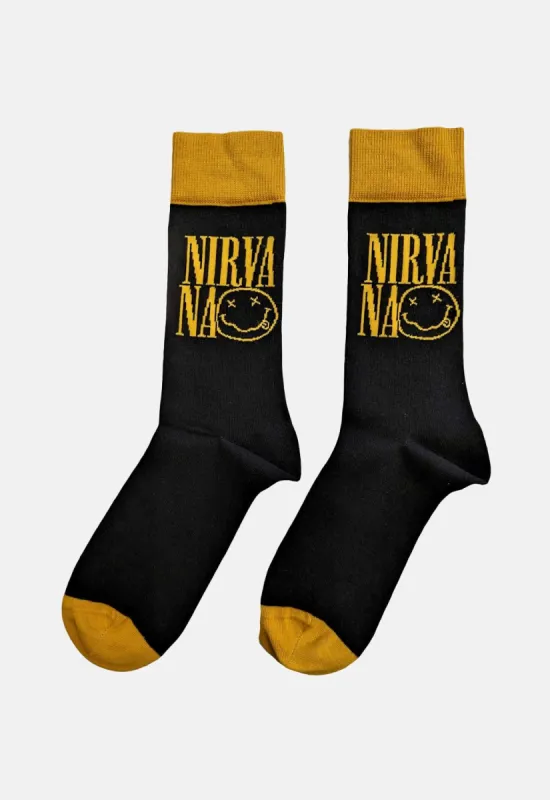 Logo Stacked Socks made by NIRVANA
