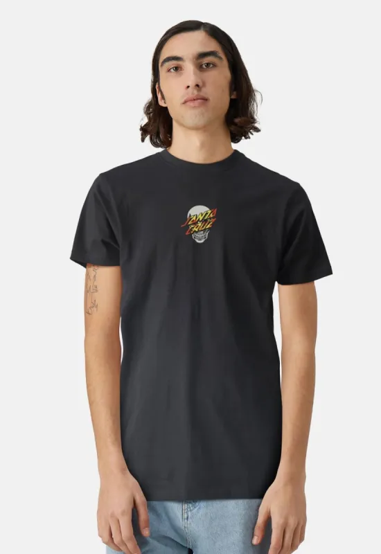 Dressen Skull Dot Front T-Shirt made by Santa Cruz Skateboards