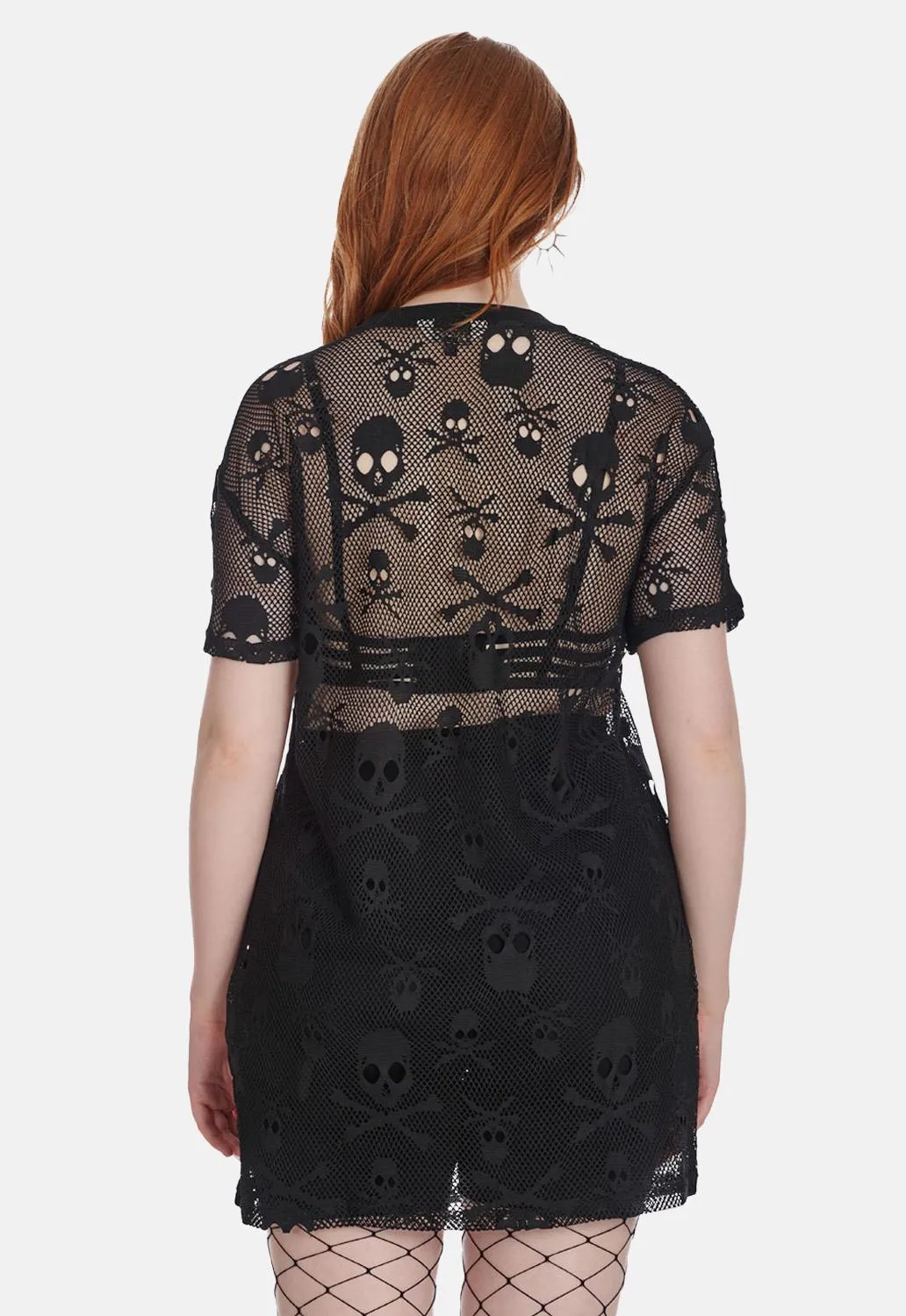 Keiko Net Dress sold by Damaged Society product image thumbnail 3