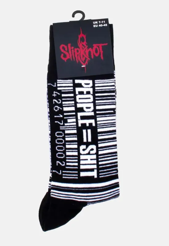 Barcode Socks sold by Damaged Society