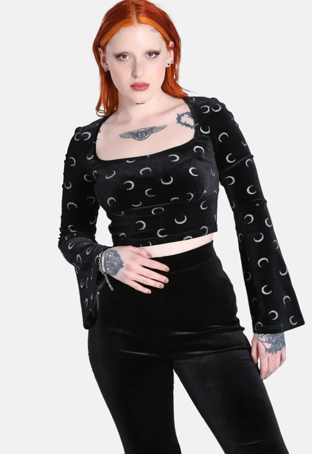 Misty Moon Top sold by Damaged Society
