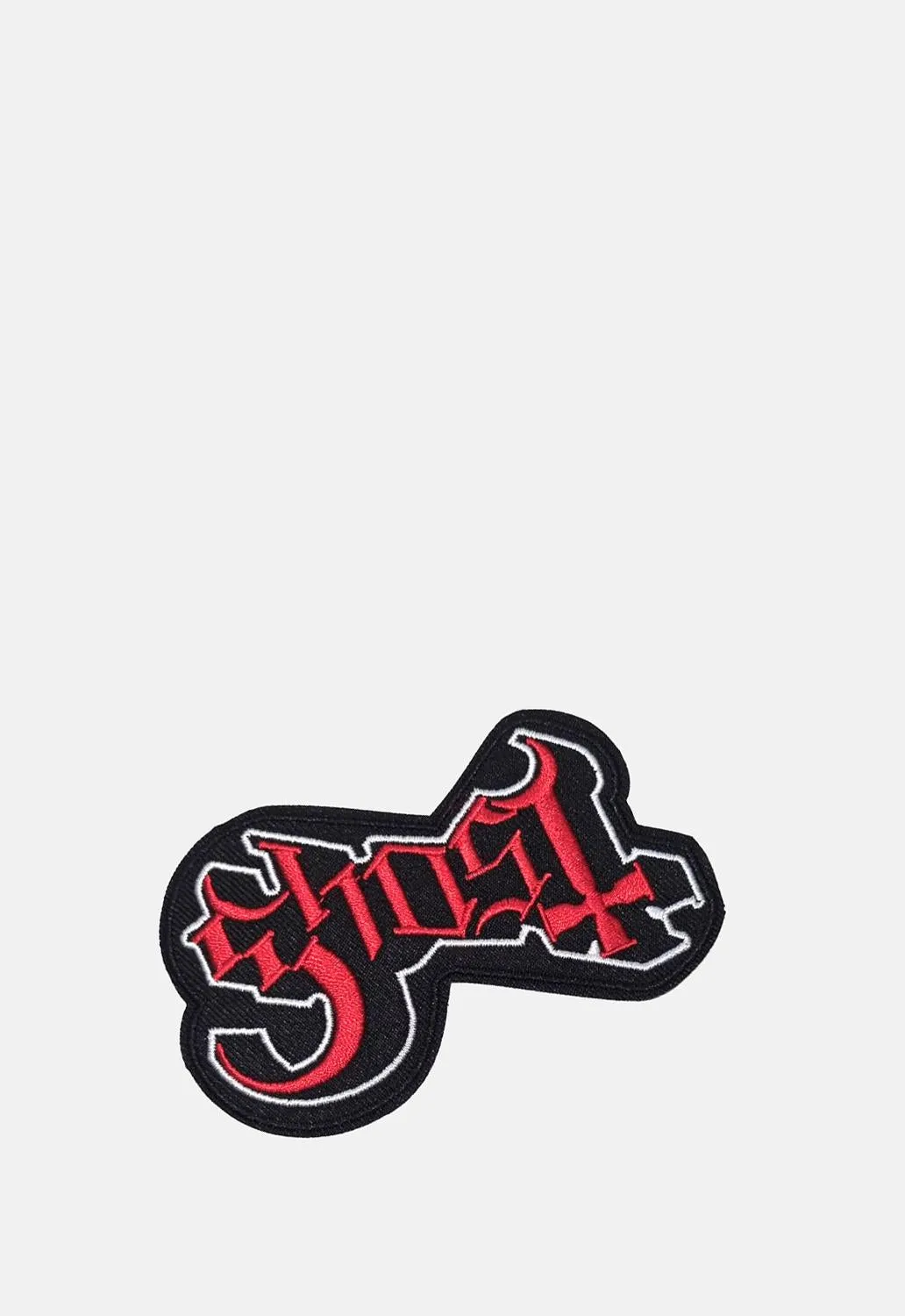 Red Logo Patch sold by Damaged Society product image thumbnail 2