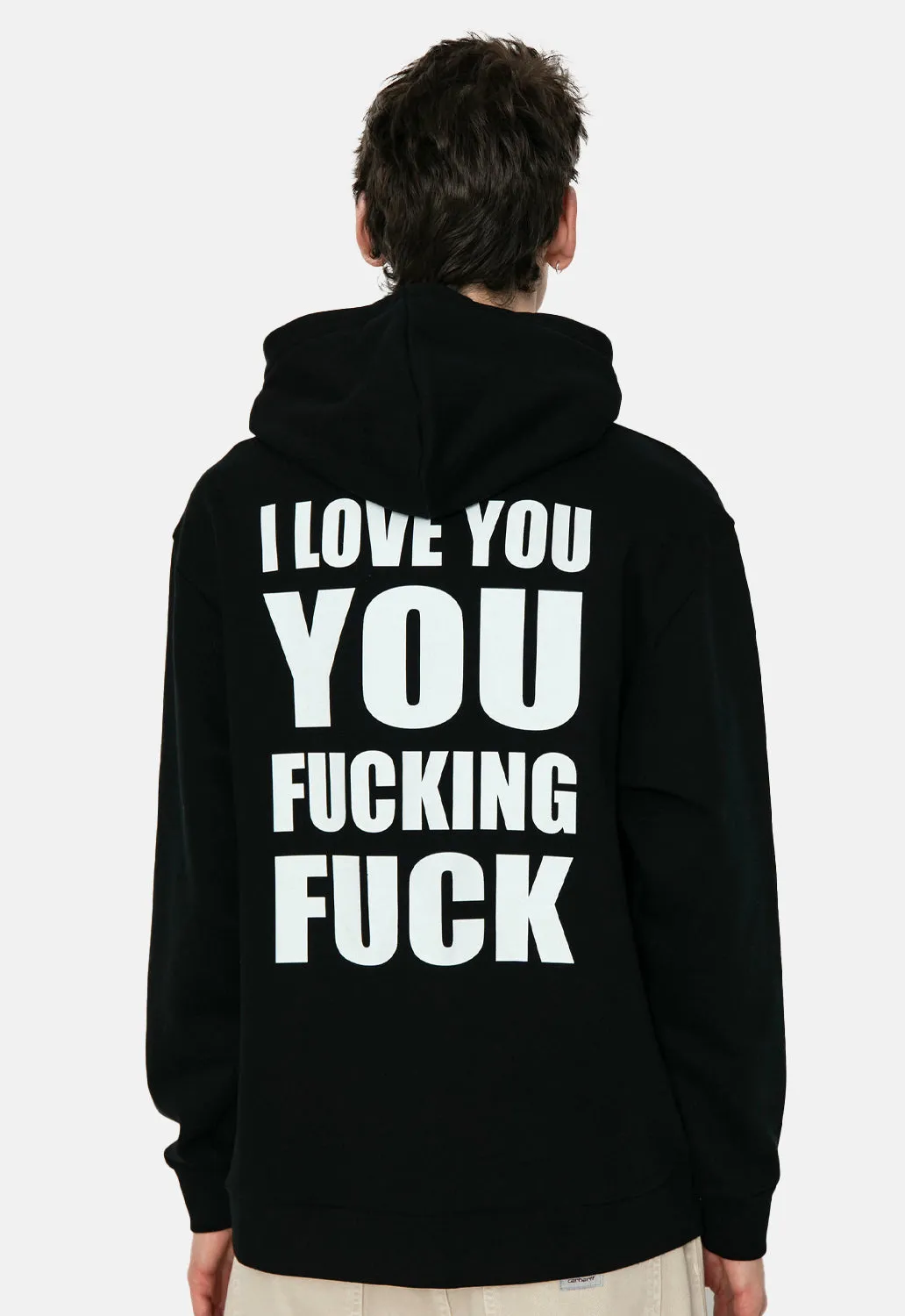 ILY Fuckin Fuck Hoodie sold by Damaged Society
