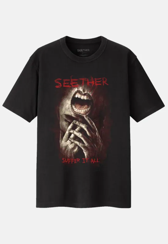 Suffer It All T-Shirt sold by Damaged Society