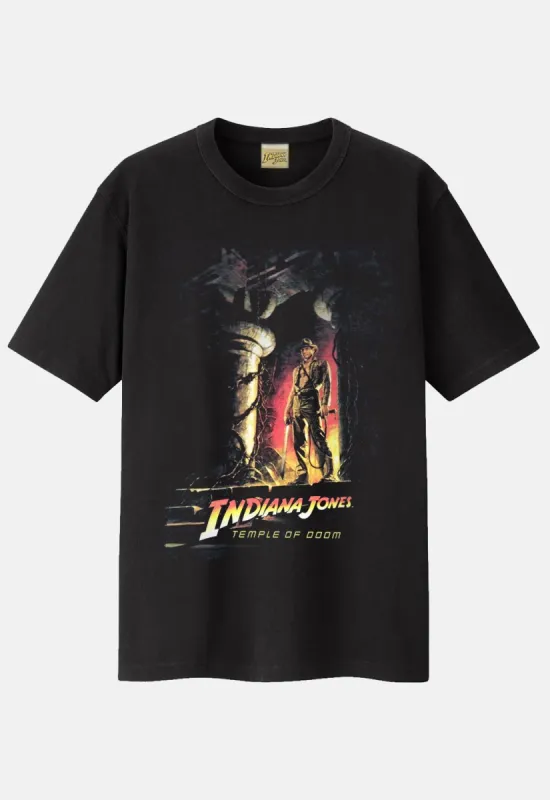 Temple Of Doom Poster T-Shirt sold by Damaged Society