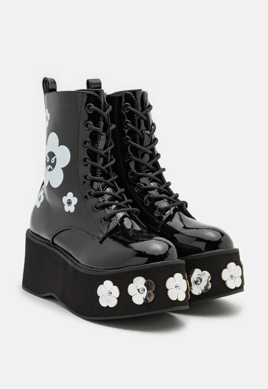 Silent Screams Platform Boots sold by Damaged Society product image thumbnail 3