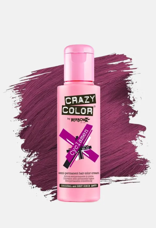 Cyclamen Hair Dye sold by Damaged Society