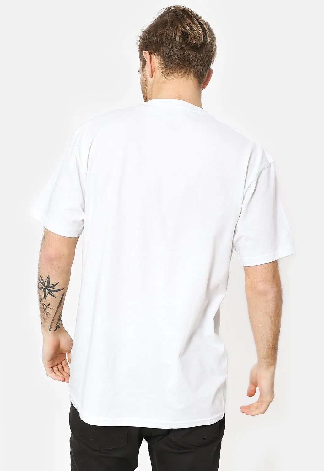 Left Chest Logo T-Shirt sold by Damaged Society product image thumbnail 2