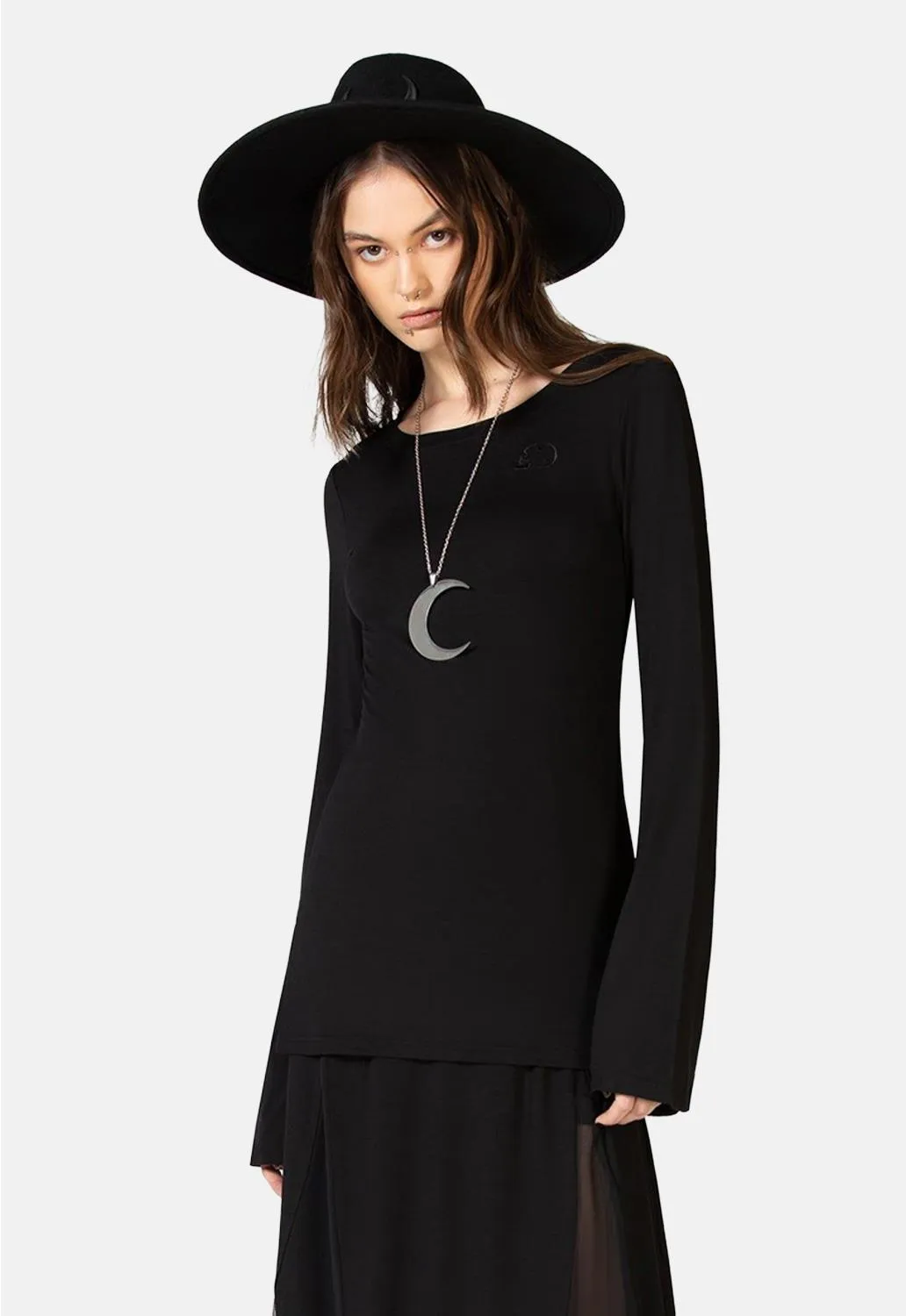 Echoed Darkness Tunic Top sold by Damaged Society