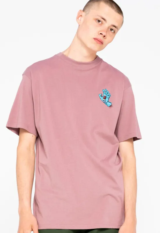 Screaming Hand Chest T-Shirt sold by Damaged Society