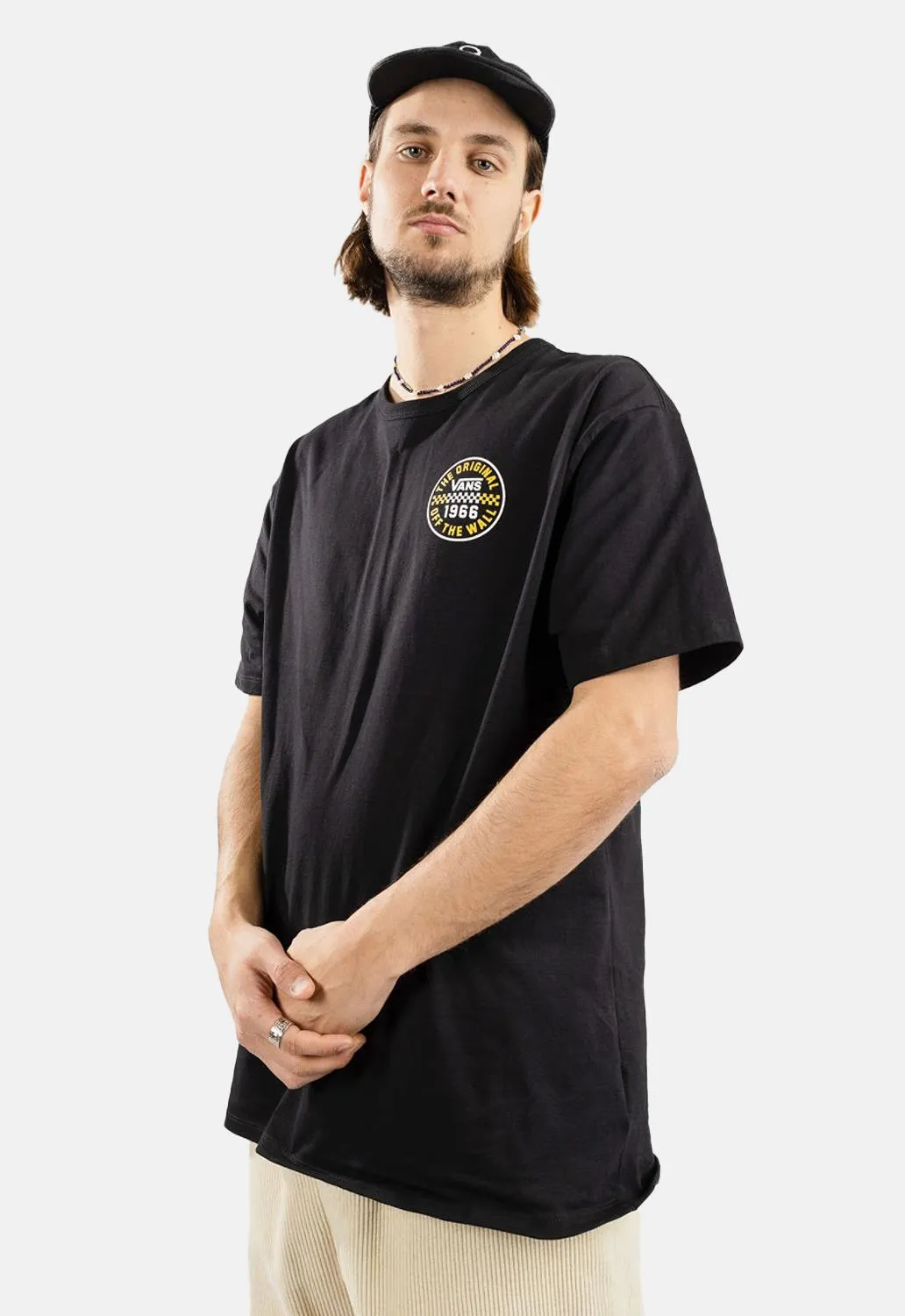 Off The Wall Checker T-Shirt sold by Damaged Society product image thumbnail 3