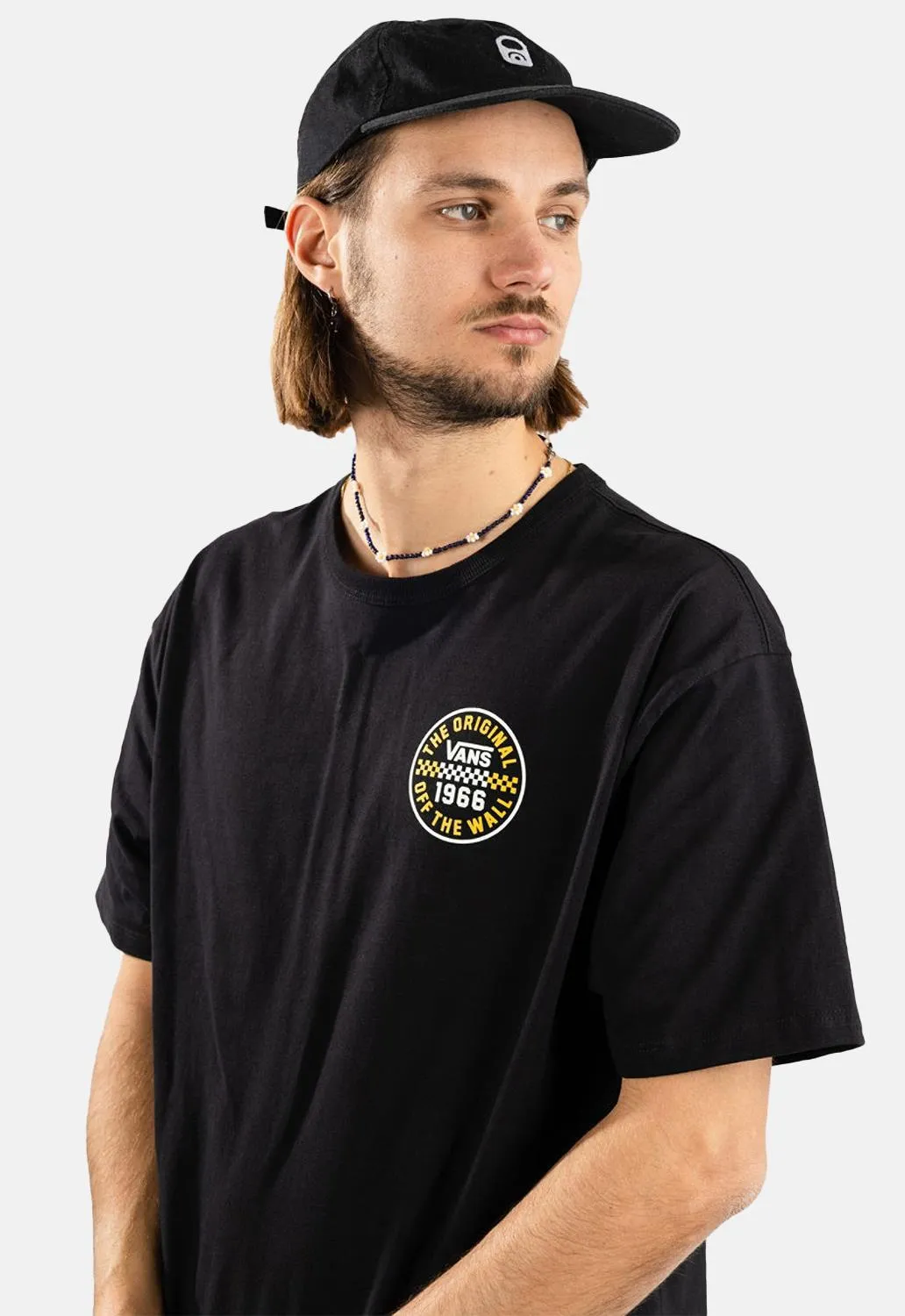 Off The Wall Checker T-Shirt sold by Damaged Society product image thumbnail 2
