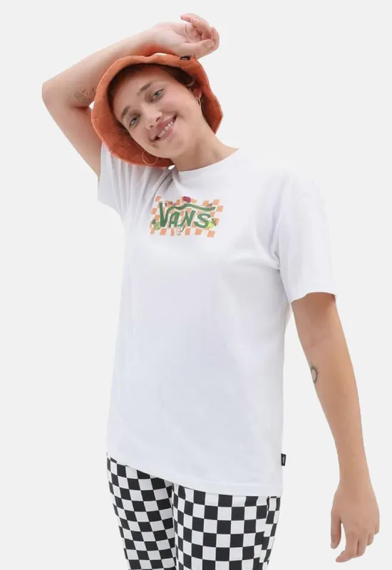 Fruit Checkerboard Box Logo T-Shirt sold by Damaged Society