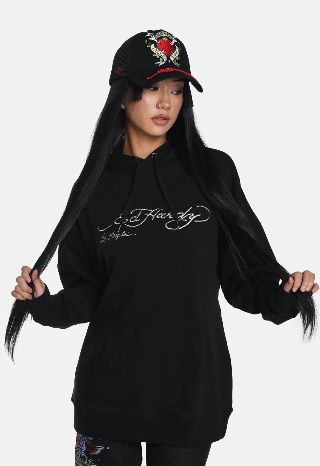 NYC Mono Hoodie sold by Damaged Society product image thumbnail 3