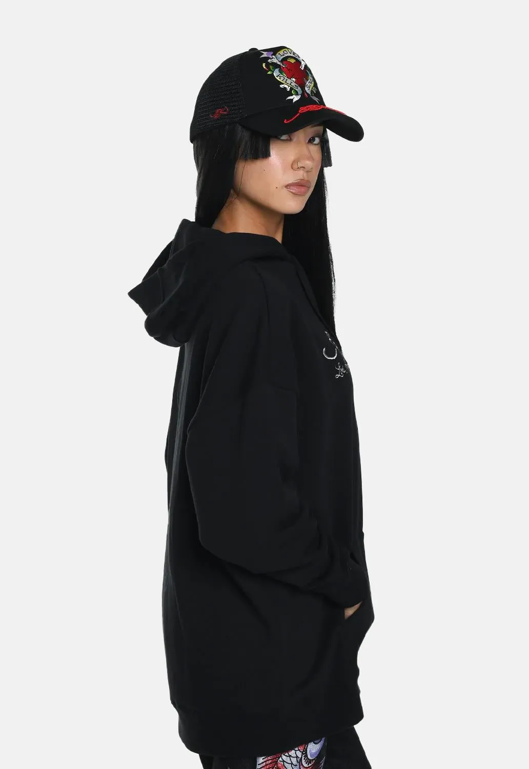 NYC Mono Hoodie sold by Damaged Society product image thumbnail 5