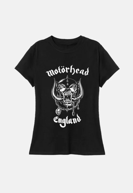 England Womens T-Shirt sold by Damaged Society
