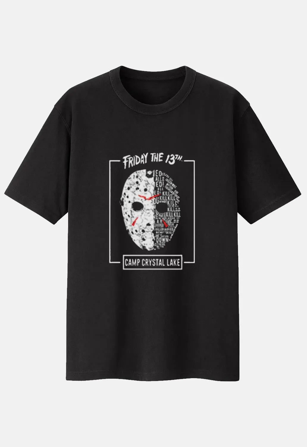 Crystal Lake Mask T-Shirt sold by Damaged Society