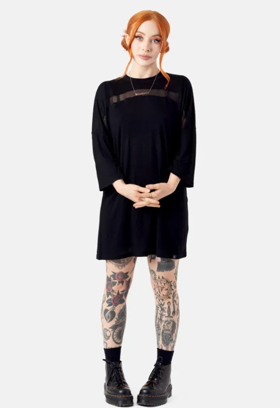 Mizzy Drop T-Shirt Dress sold by Damaged Society