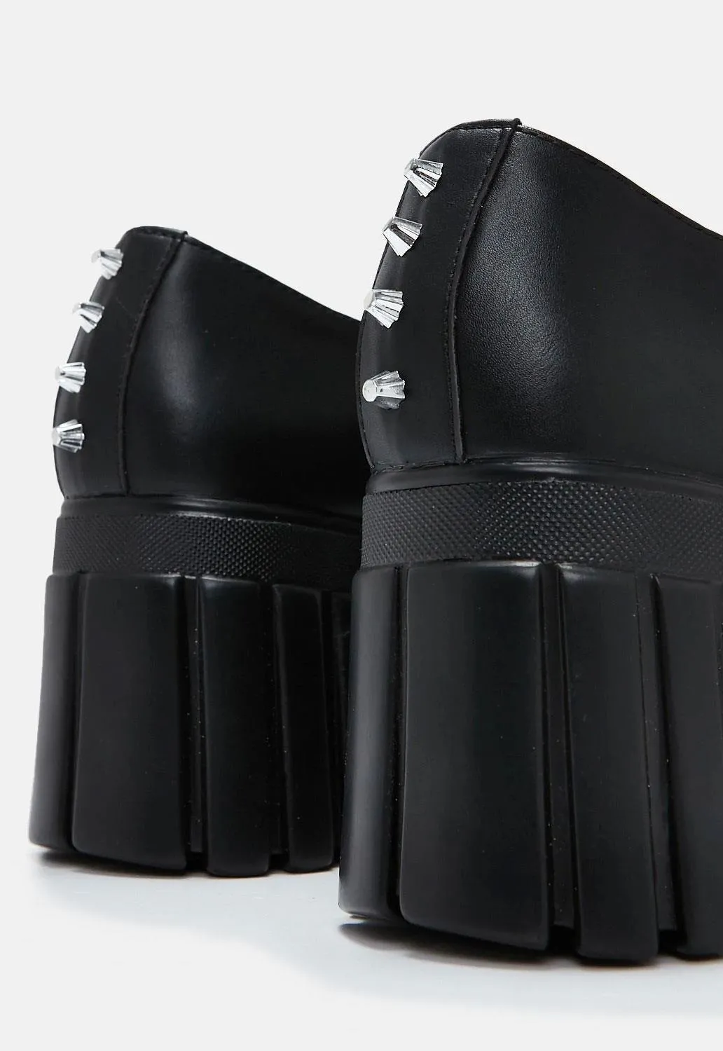 The Creation Black Studded Chunky Shoes sold by Damaged Society product image thumbnail 5