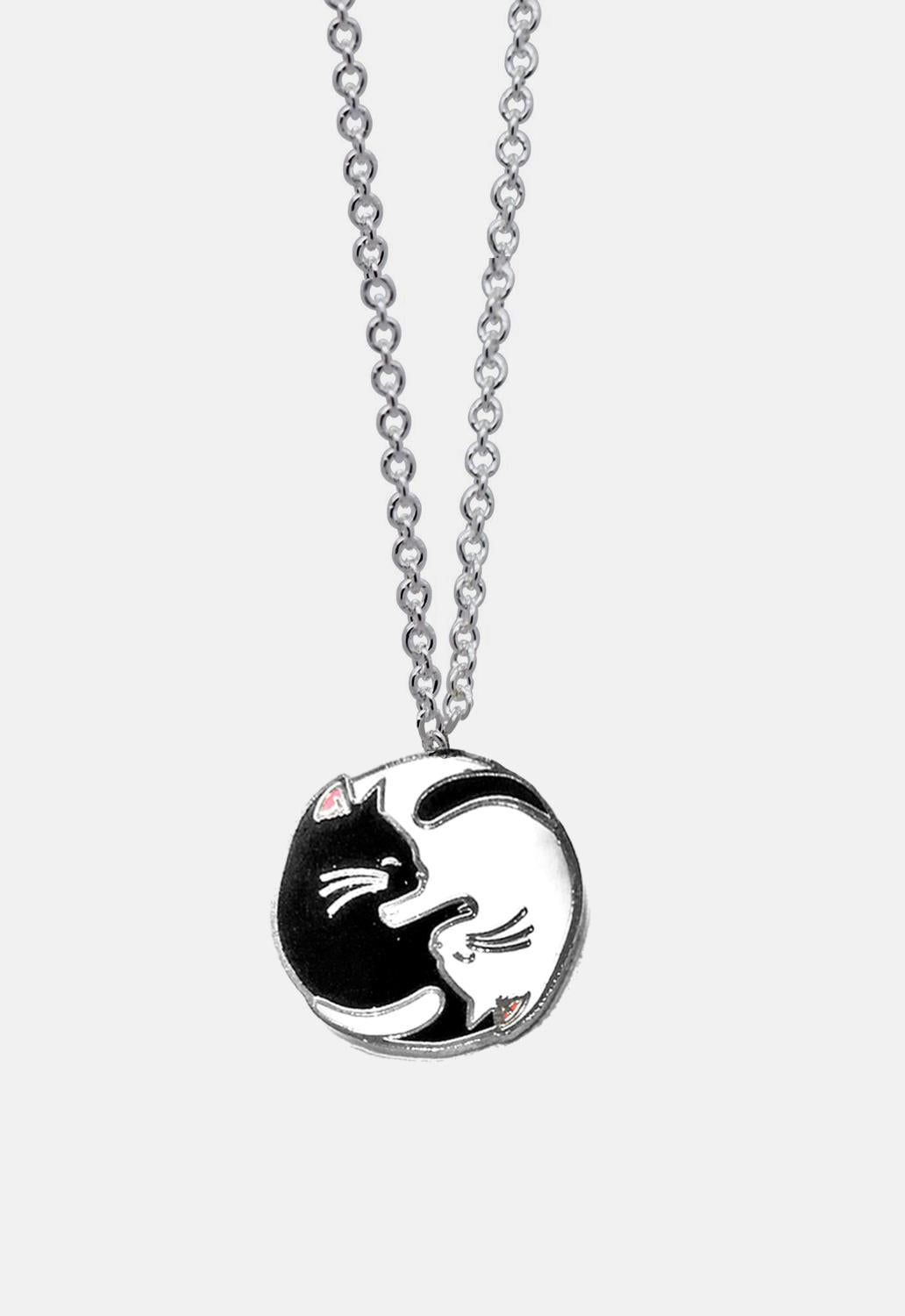 Eternal Cats Necklace sold by Damaged Society