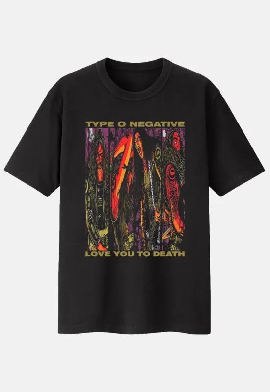 Love You To Death T-Shirt sold by Damaged Society