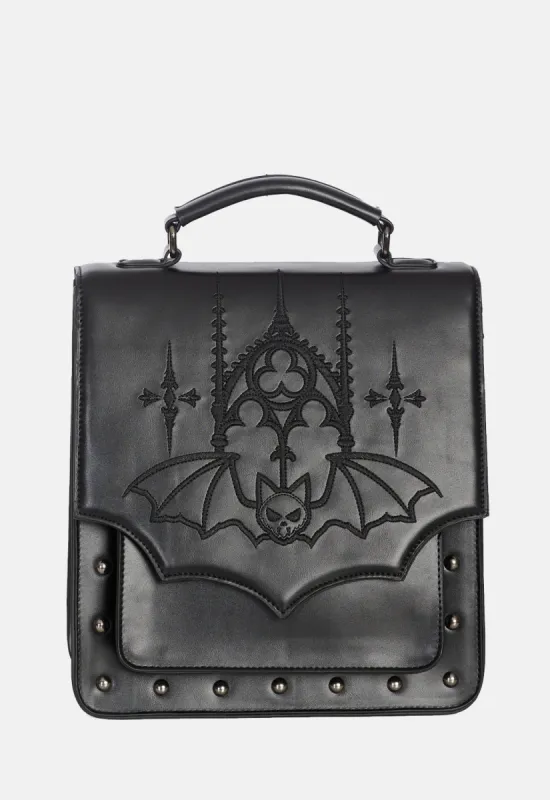 Gothic Bat Backpack sold by Damaged Society
