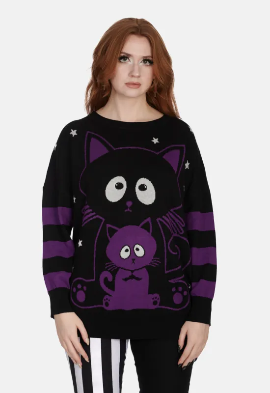 Momo Jumper sold by Damaged Society