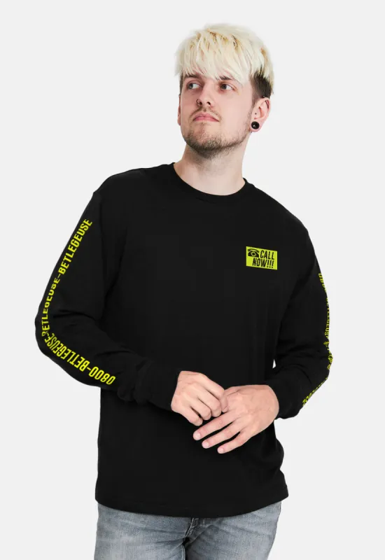 Call Now Long Sleeve Top sold by Damaged Society