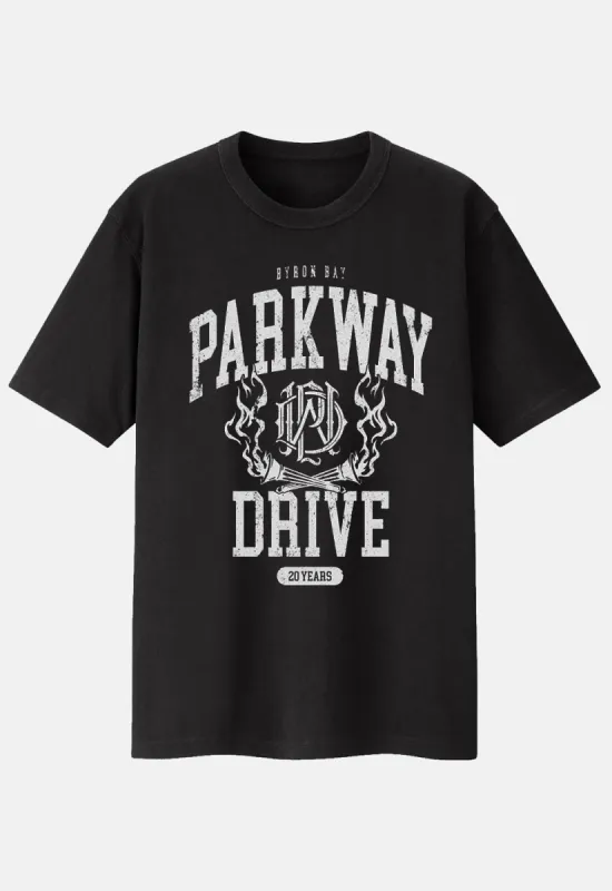 20 Years Crest T-Shirt sold by Damaged Society
