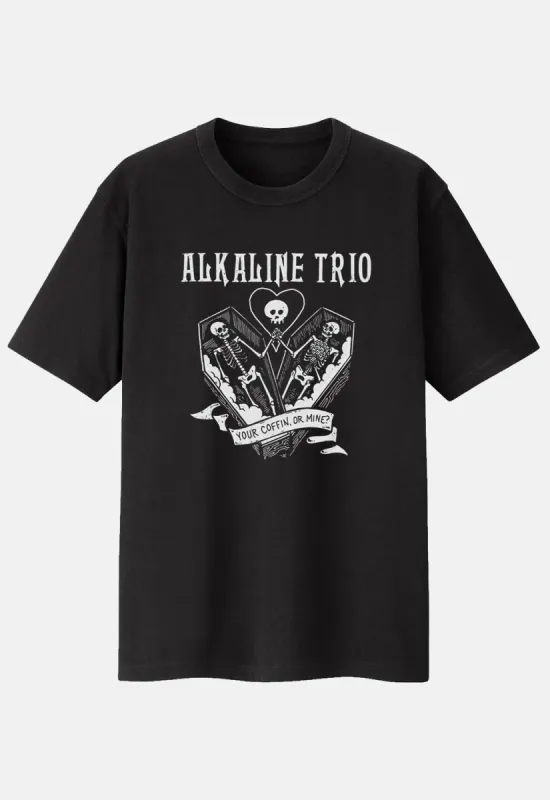 Your Coffin Or Mine T-Shirt sold by Damaged Society