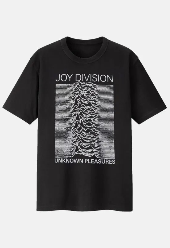 Unknown Pleasures (Front Print) T-Shirt sold by Damaged Society