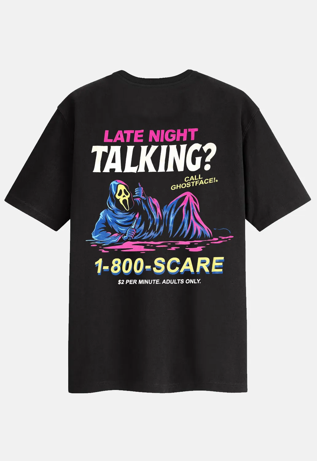 Late Night Talking T-Shirt sold by Damaged Society product image thumbnail 2