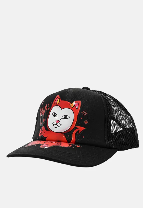 Scary Cute Trucker Hat sold by Damaged Society