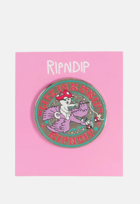 Take A Trip Pin sold by Damaged Society