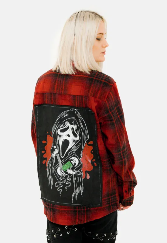 Stab-A-Thon Flannel Shirt sold by Damaged Society