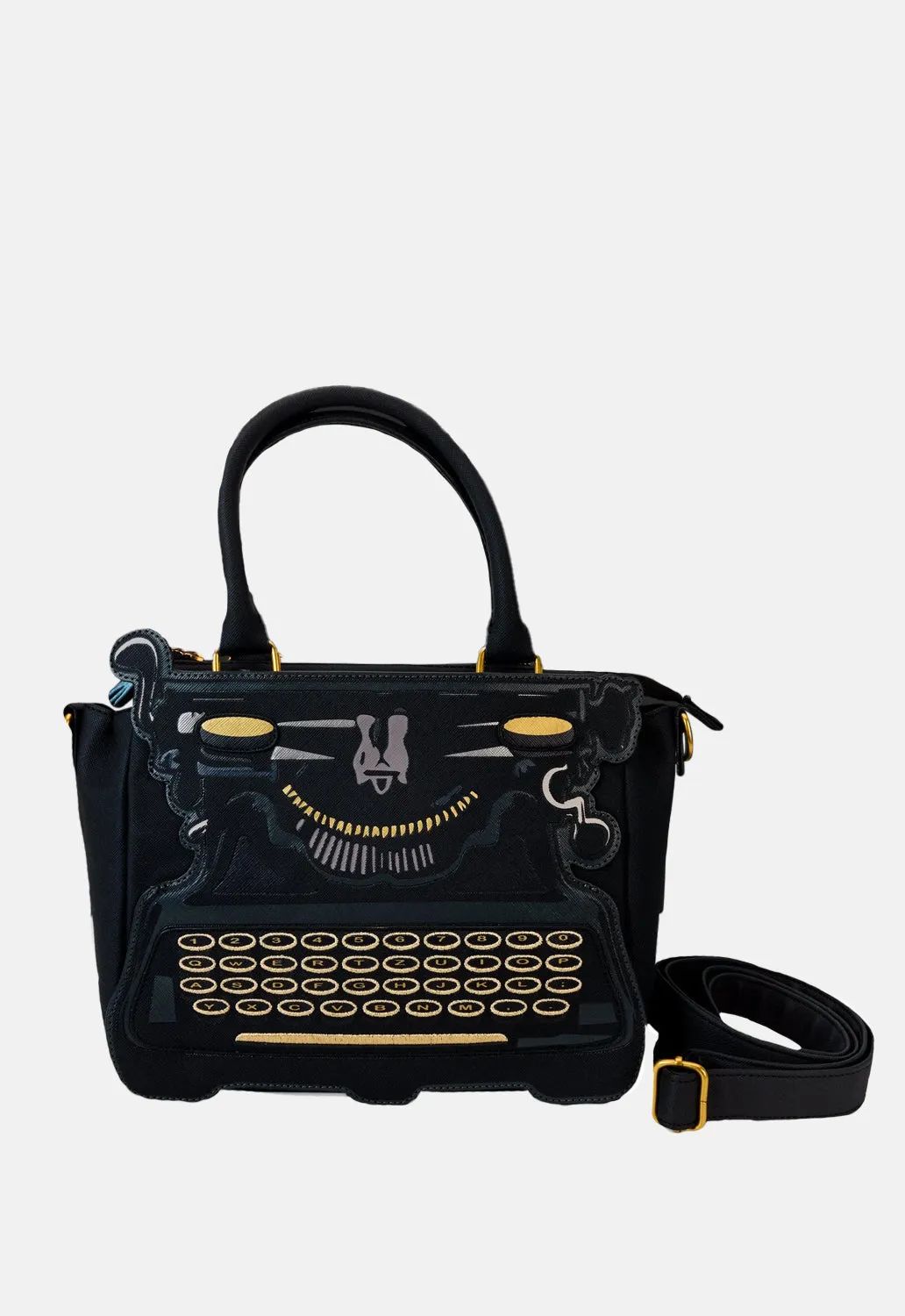 Wednesday Typewriter Crossbody Bag sold by Damaged Society