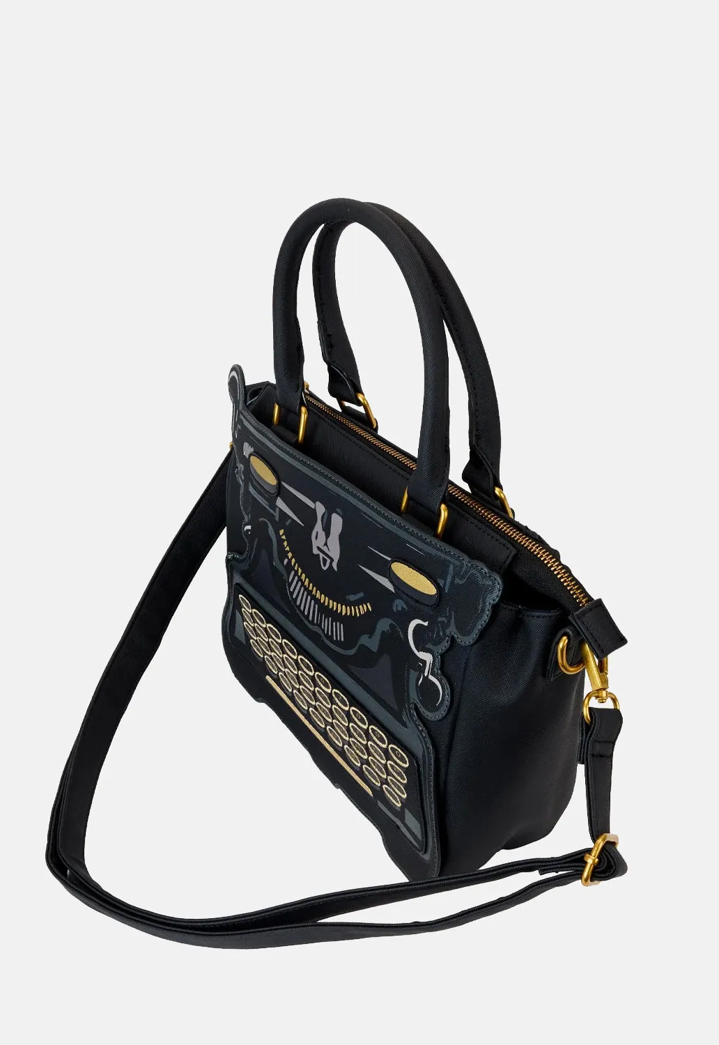 Wednesday Typewriter Crossbody Bag sold by Damaged Society product image thumbnail 3