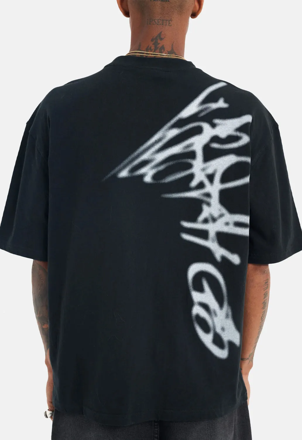 Graffiti Relaxed T-Shirt sold by Damaged Society product image thumbnail 4