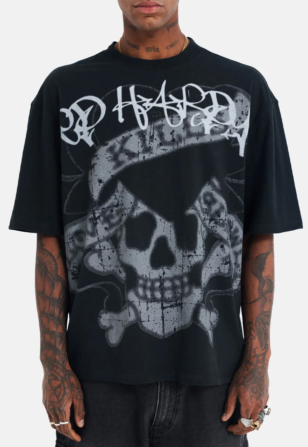 Graffiti Relaxed T-Shirt sold by Damaged Society product image thumbnail 3
