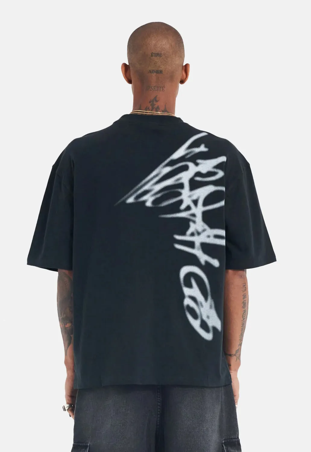 Graffiti Relaxed T-Shirt sold by Damaged Society product image thumbnail 2